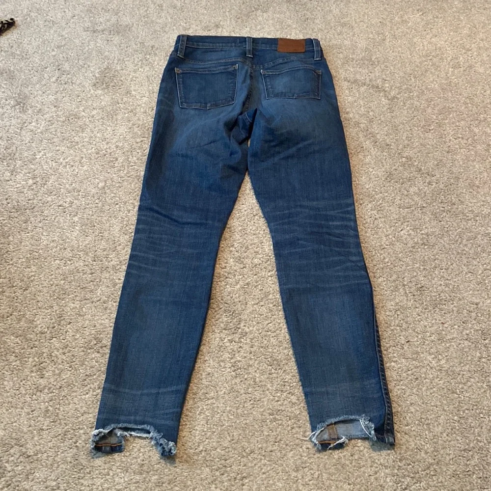 Madewell button‎ up high rise skinny jeans size 26